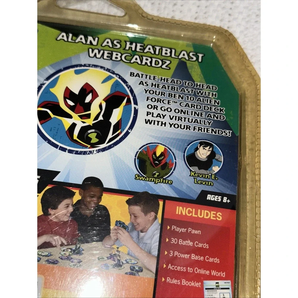 Ben 10 Alien Force - Alan as Heatblast‎ WebCardz & Figure A17